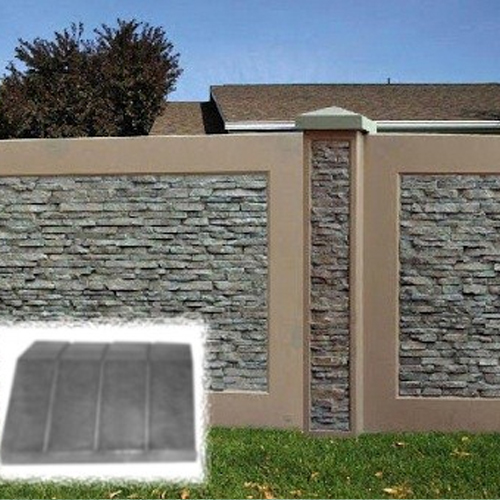 تاثیر درپوش دیوار بتنی در زیبایی نما