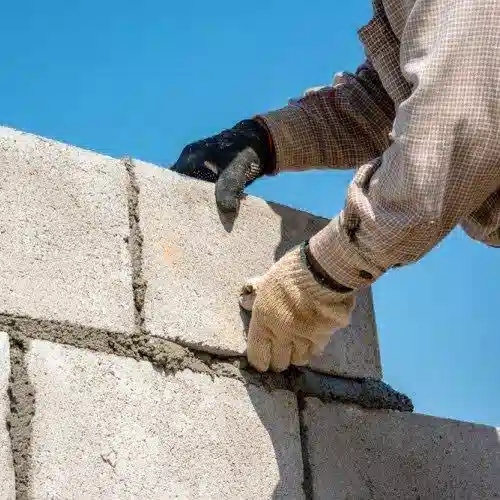 ملات مناسب برای دیوار چینی با بلوک سیمانی