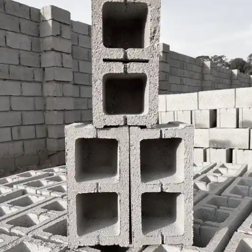 علت تو خالی بودن بلوک سیمانی